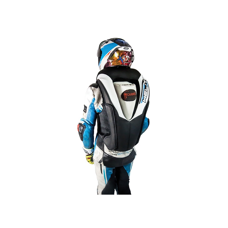 Chaleco airbag HELITE GP Air 2 blanco y negro