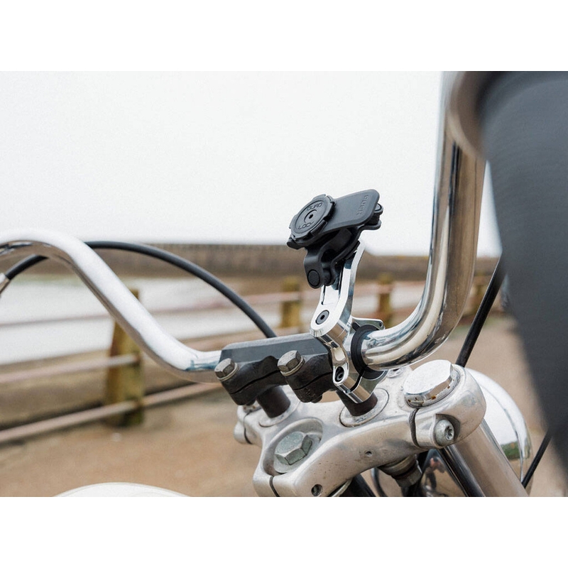 Soporte cromado para teléfono móvil Quad Lock® PRO para manillar