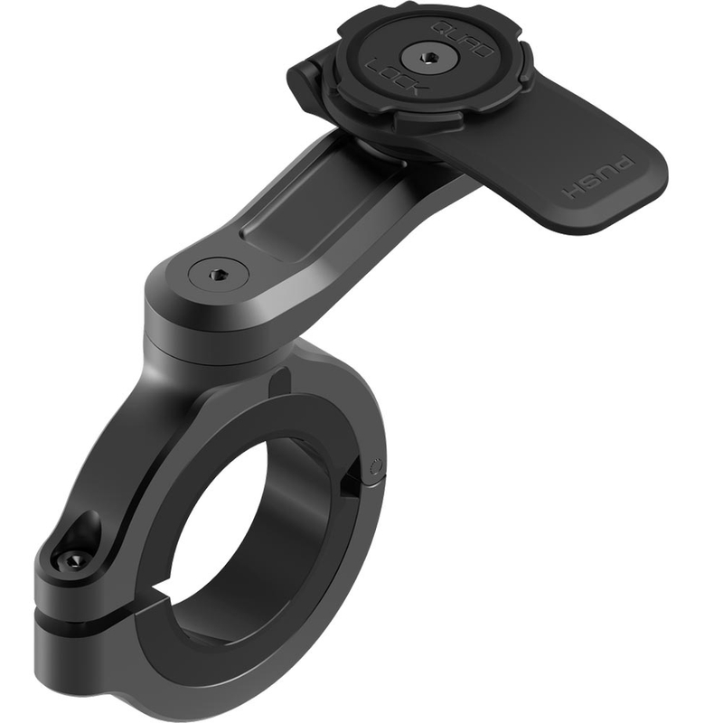 Soporte para teléfono de manillar grande Quad Lock® PRO negro