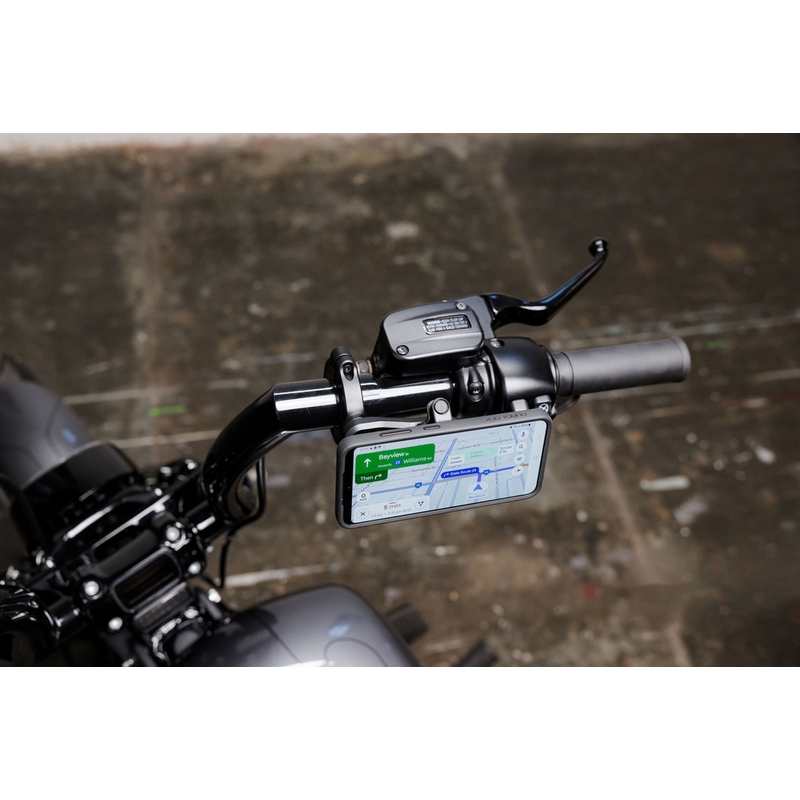 Soporte para teléfono de manillar grande Quad Lock® PRO negro