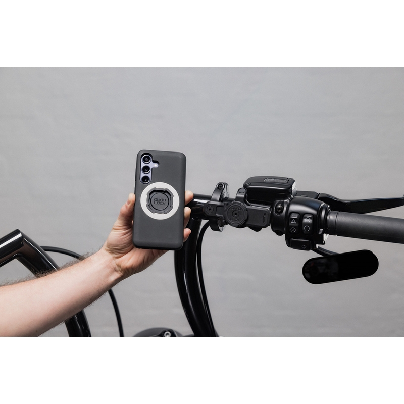 Soporte para teléfono de manillar grande Quad Lock® PRO negro
