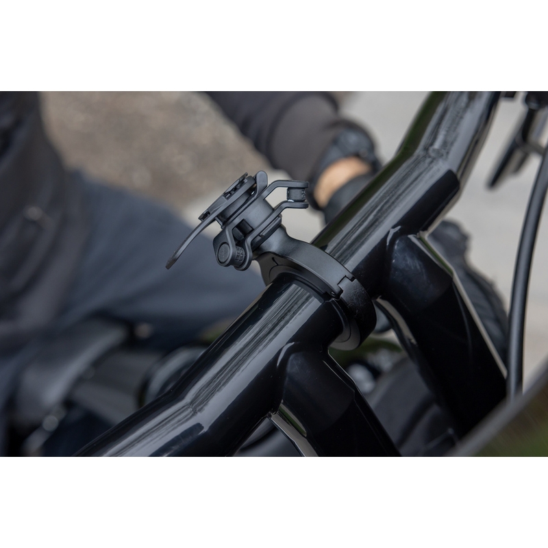 Soporte para teléfono de manillar grande Quad Lock® PRO negro