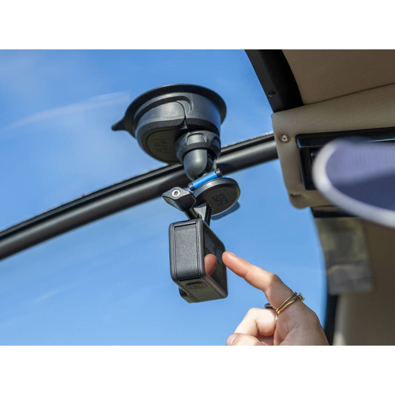 Adaptador para cámara deportiva Quad Lock® - GoPro estándar negro