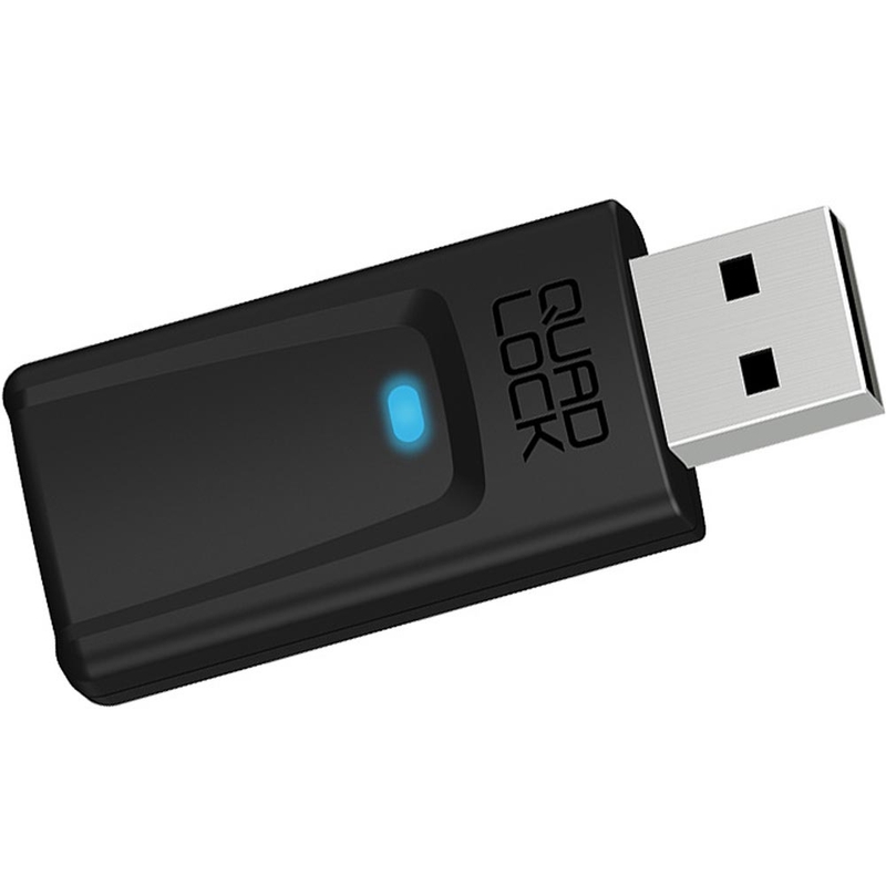 Adaptador inalámbrico Quad Lock® CarPlay/Android Auto negro