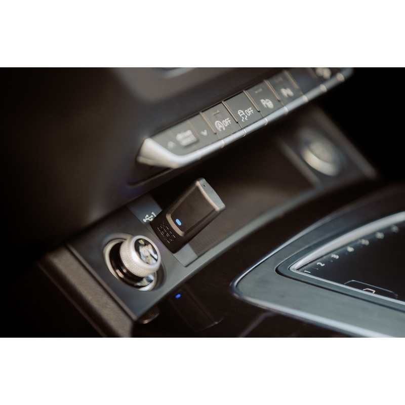 Adaptador inalámbrico Quad Lock® CarPlay/Android Auto negro
