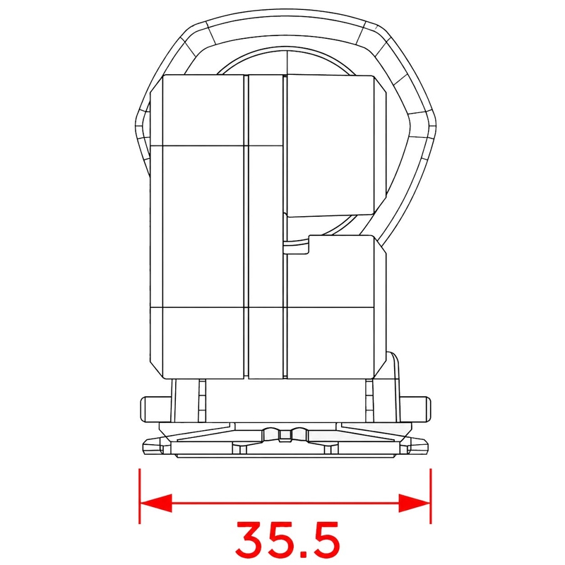 Trípode Quad Lock® negro