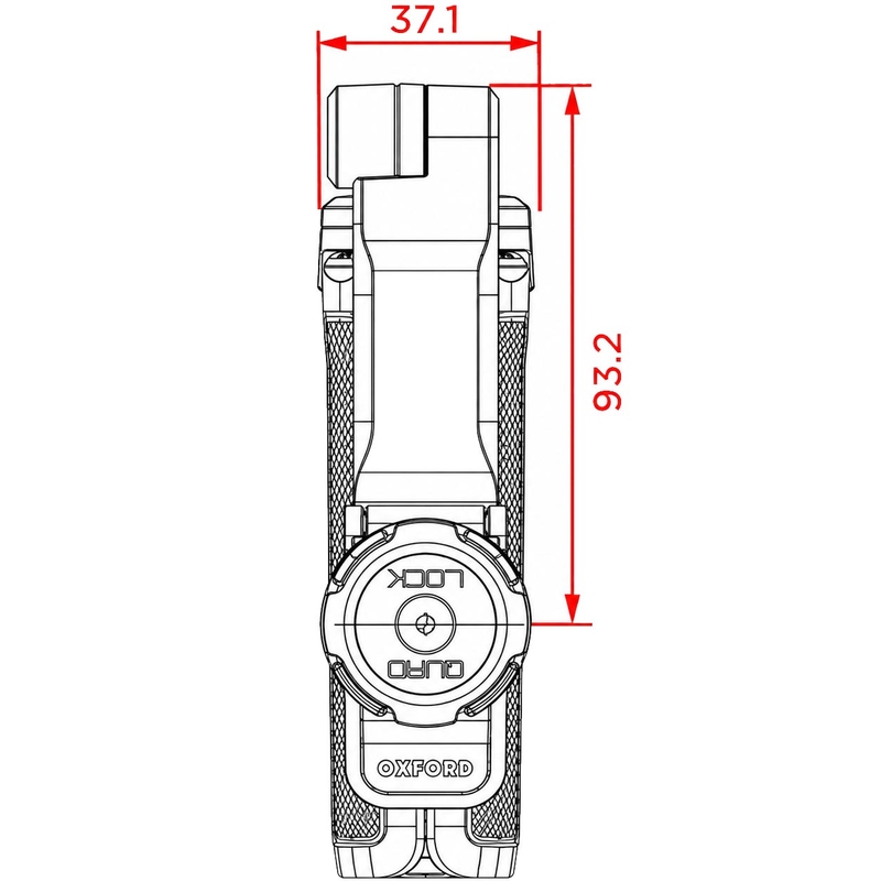 Trípode Quad Lock® negro