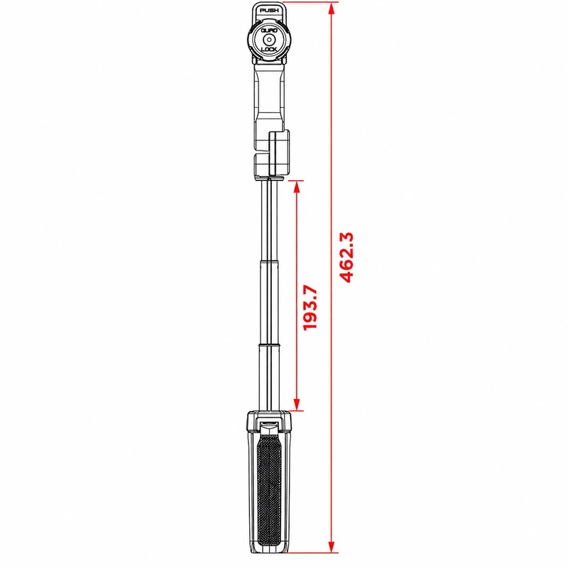 Trípode Quad Lock® negro