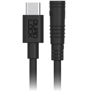 Cable de alimentación Quad Lock® negro