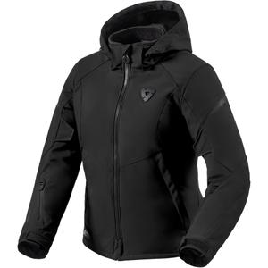 Chaqueta de moto negra para mujer Revit Afterburn 2 H2O