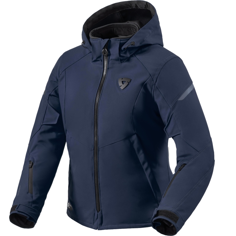 Chaqueta de moto Revit Afterburn 2 H2O azul oscuro
