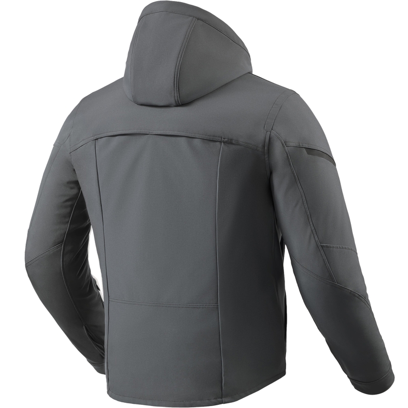 Chaqueta de moto Revit Afterburn 2 H2O, gris oscuro
