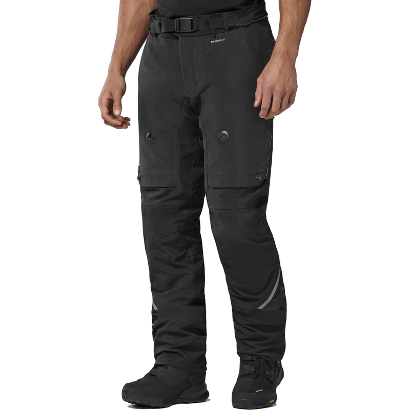Pantalones de moto Revit Fractal H2O negros