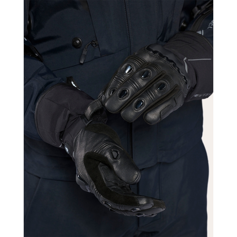 Guantes de moto calefactables Revit Warp H2O negros