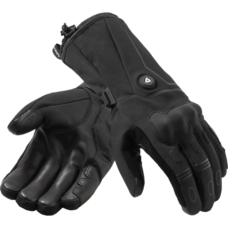 Guantes de moto calefactables Revit Liberty 2 H2O negros