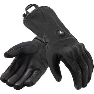 Guantes de moto calefactables Revit Liberty 2 H2O para mujer, color negro.