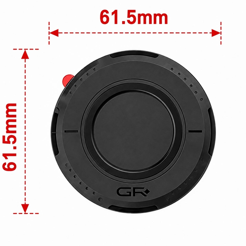 Soporte para teléfono móvil GRxplore MT10 curvo para manillar de motocicleta, color negro.