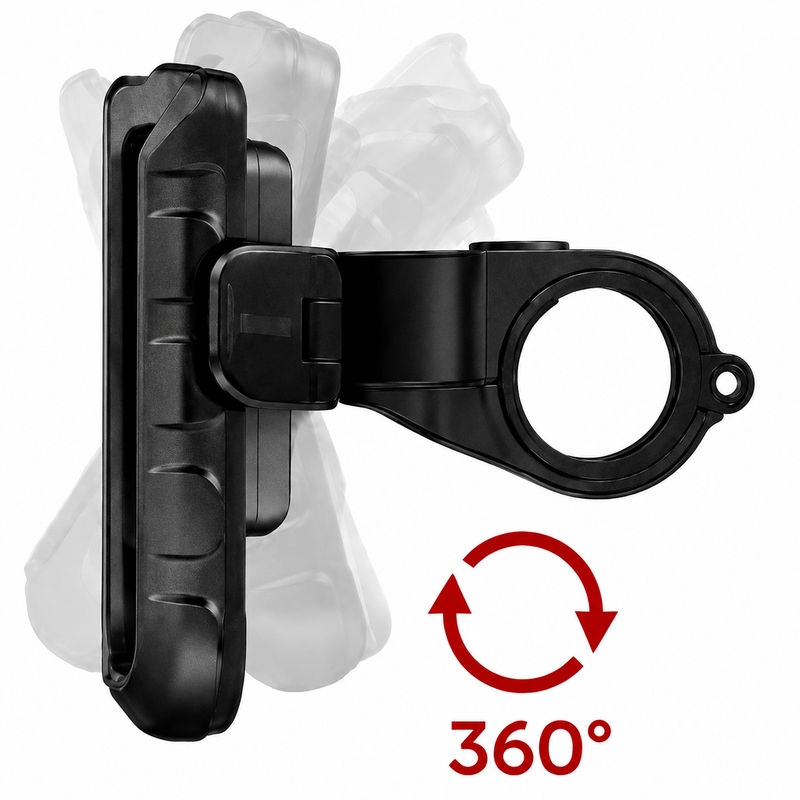Soporte para teléfono móvil MotoZem ISO negro
