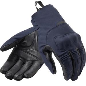 Guantes de moto Revit Cassini 2 H2O azul oscuro-negro