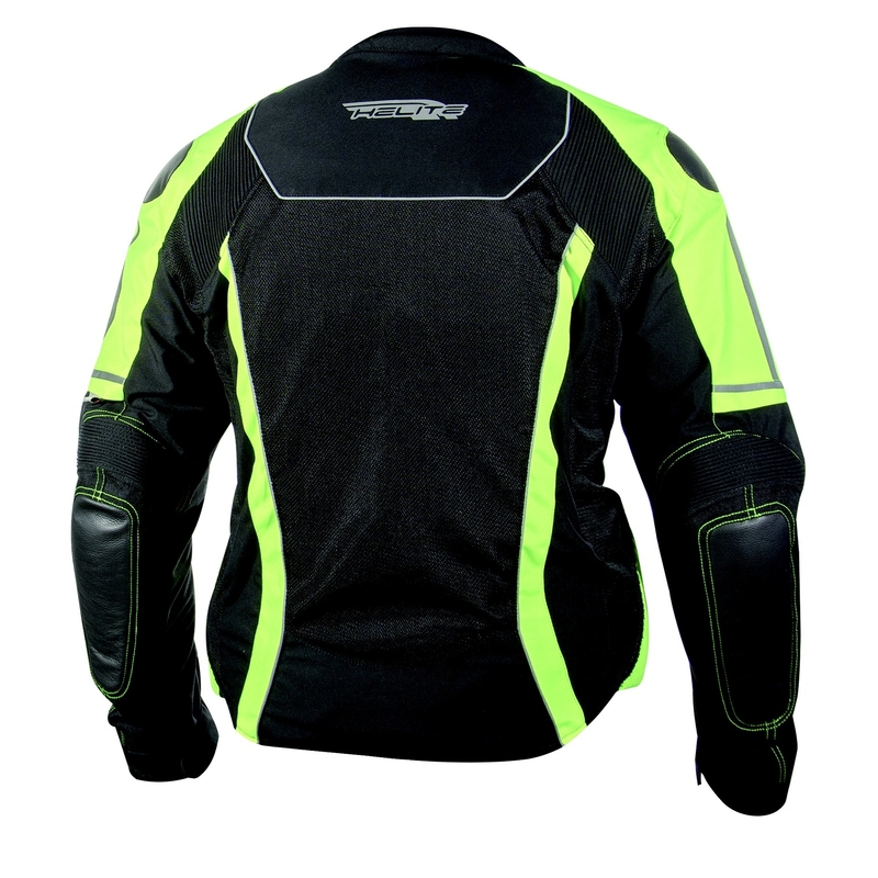 Chaqueta airbag HELITE Vented negro-amarillo fluo