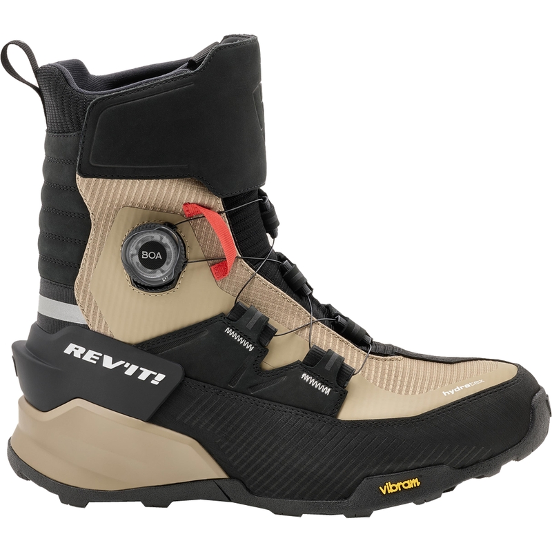 Botas de moto Revit Derecho H2O color arena negra