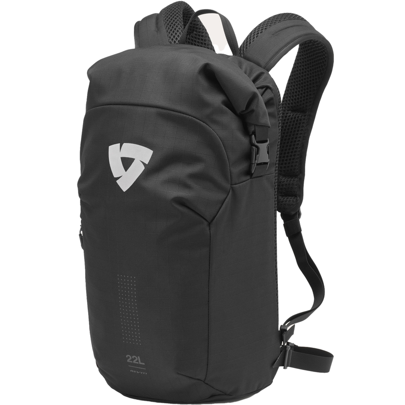Mochila para moto Revit Scour H2O negra de 20 l