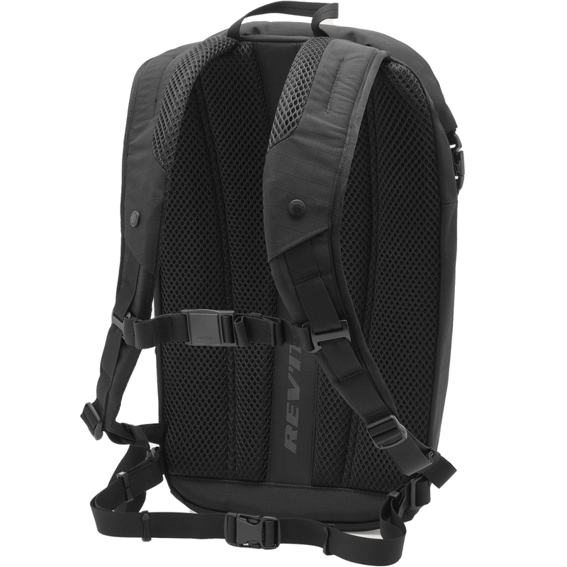 Mochila para moto Revit Scour H2O negra de 20 l