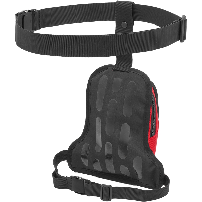 Nodo de bolsa Revit H2O bolsillo del muslo rojo-negro