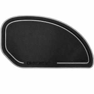 Almohadilla lateral del tanque Impresión HDF5 negro