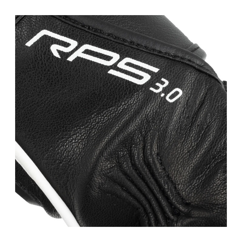 Guantes de moto Oxford RP-5 3.0, color negro y blanco.