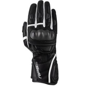 Guantes de moto Oxford RP-5 3.0, color negro y blanco.