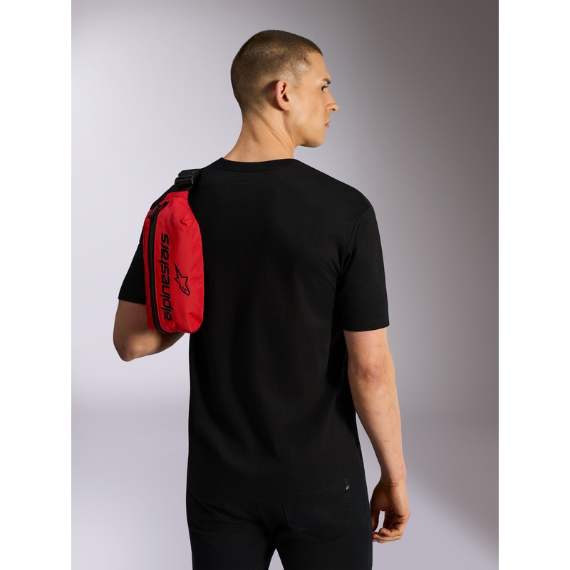 Riñonera Alpinestars Only Linear 2L roja-negra