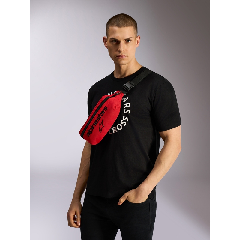 Riñonera Alpinestars Only Linear 2L roja-negra
