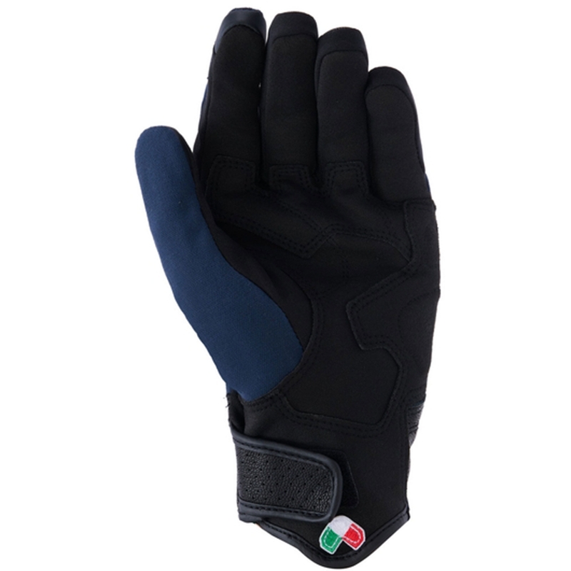 Guantes de moto Alpinestars Tracker azul oscuro-negro