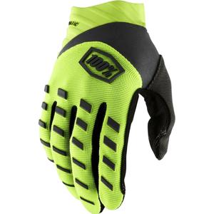Guantes de motocross para niños 100% Airmatic amarillo-negro
