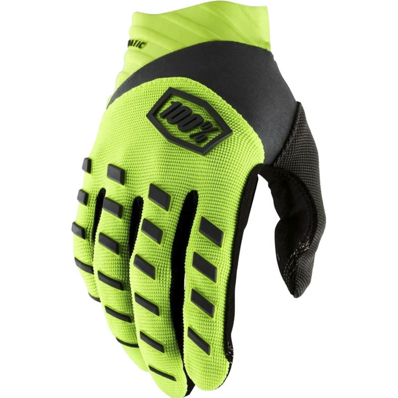 Guantes de motocross para niños 100% Airmatic amarillo-negro
