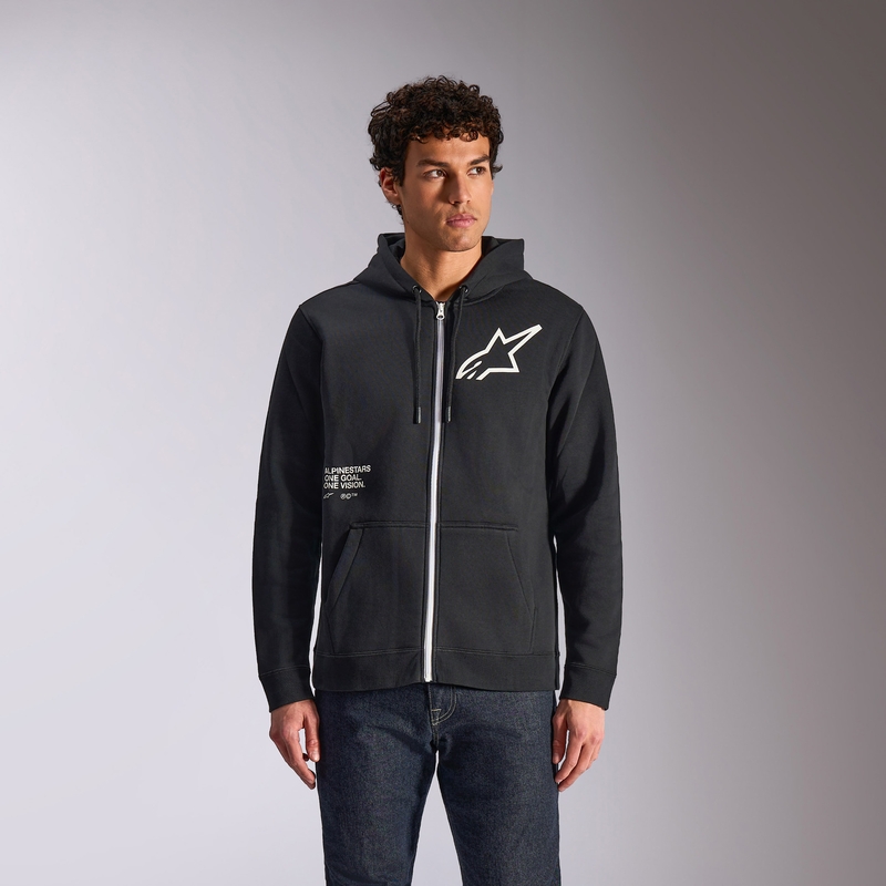 Sudadera con capucha Alpinestars Transverse negra