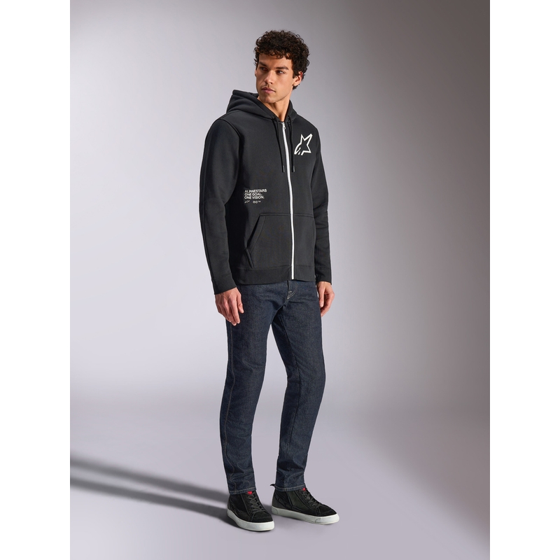 Sudadera con capucha Alpinestars Transverse negra