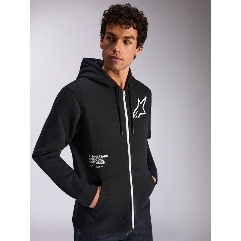 Sudadera con capucha Alpinestars Transverse negra