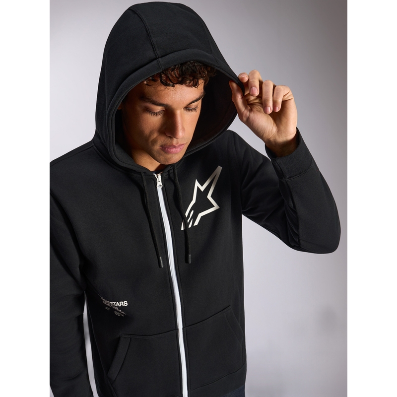 Sudadera con capucha Alpinestars Transverse negra