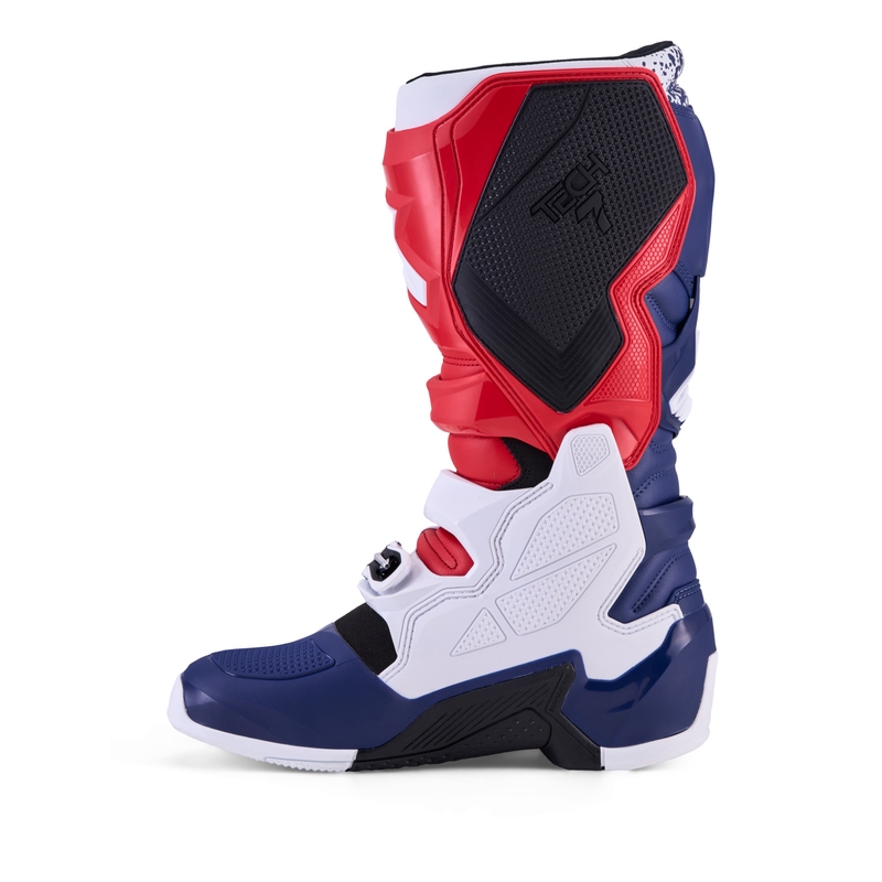 Botas de motocross Alpinestars TECH 7 UNITY rojo-blanco-azul