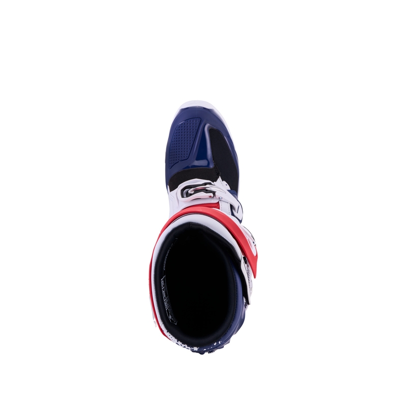 Botas de motocross Alpinestars TECH 7 UNITY rojo-blanco-azul