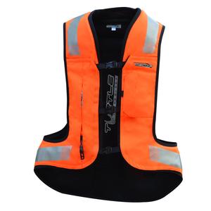 Chaleco airbag HELITE Turtle 2 naranja fluo
