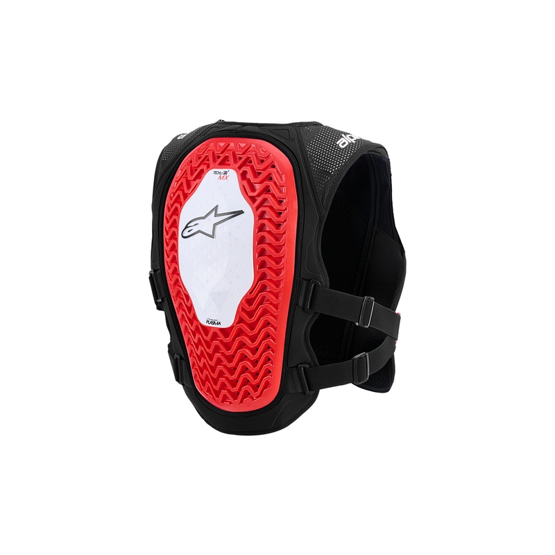 Chaleco con airbag Alpinestars TECH-AIR®MX Plasma System blanco-negro-rojo