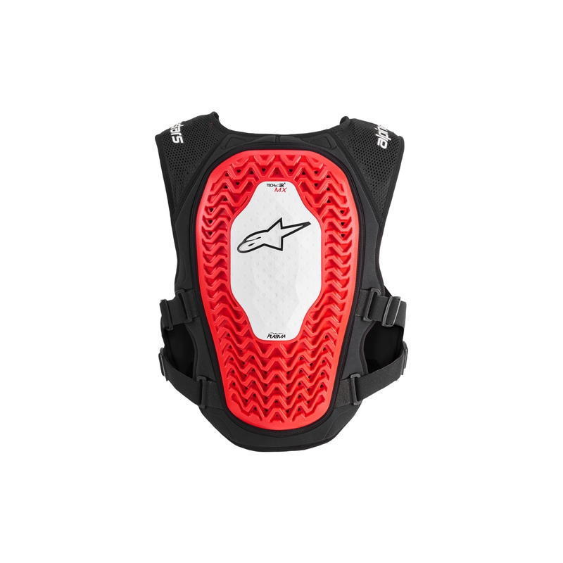 Chaleco con airbag Alpinestars TECH-AIR®MX Plasma System blanco-negro-rojo