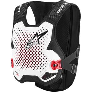 Chaleco con airbag Alpinestars TECH-AIR®MX Plasma System negro-blanco-rojo