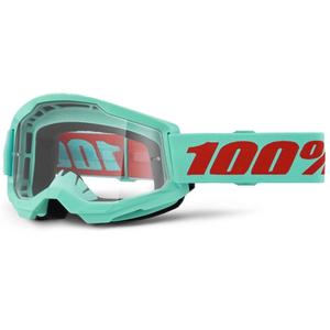 Gafas motocross 100% STRATA 2 New Maupiti (plexi transparente)