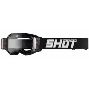 Gafas de motocross Shot Assault 2.0 Solid Roll-Off negras