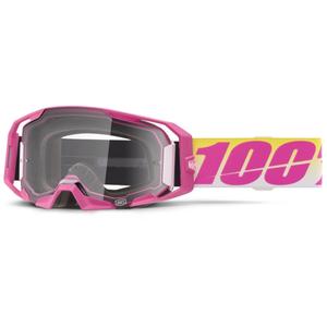 Gafas de motocross 100% ARmatic Sellars con plexiglás transparente