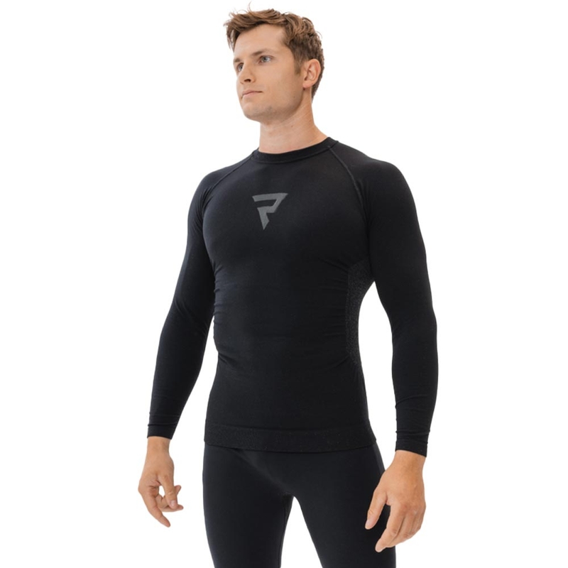 Camiseta térmica negra Rebelhorn Freeze II